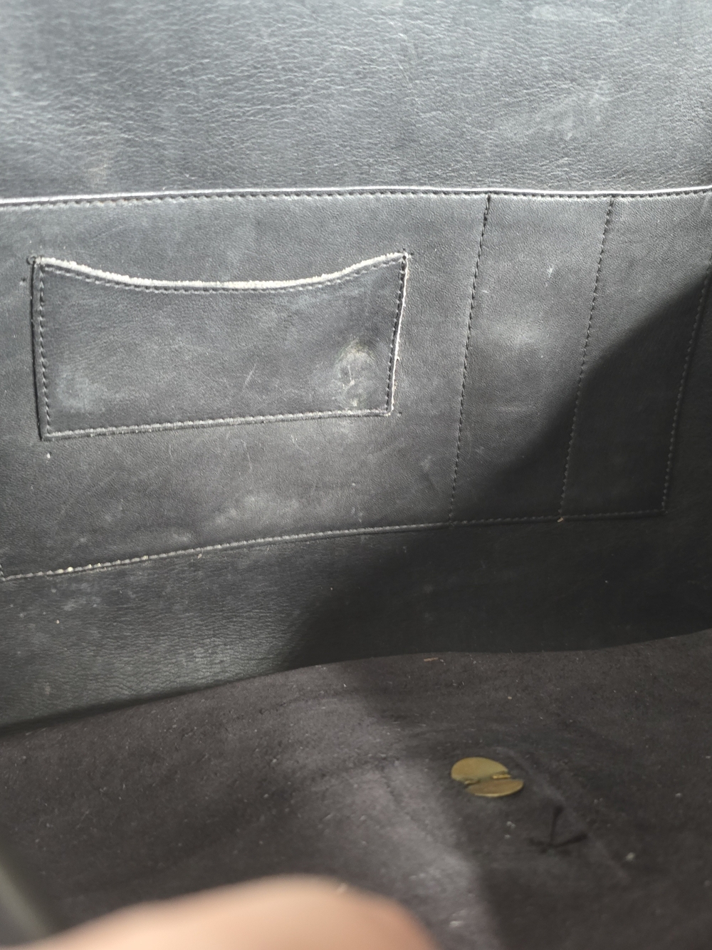 Vintage Coach Beekman Black Leather Briefcase USED READ DESCRIPTION - Picture 15 of 16